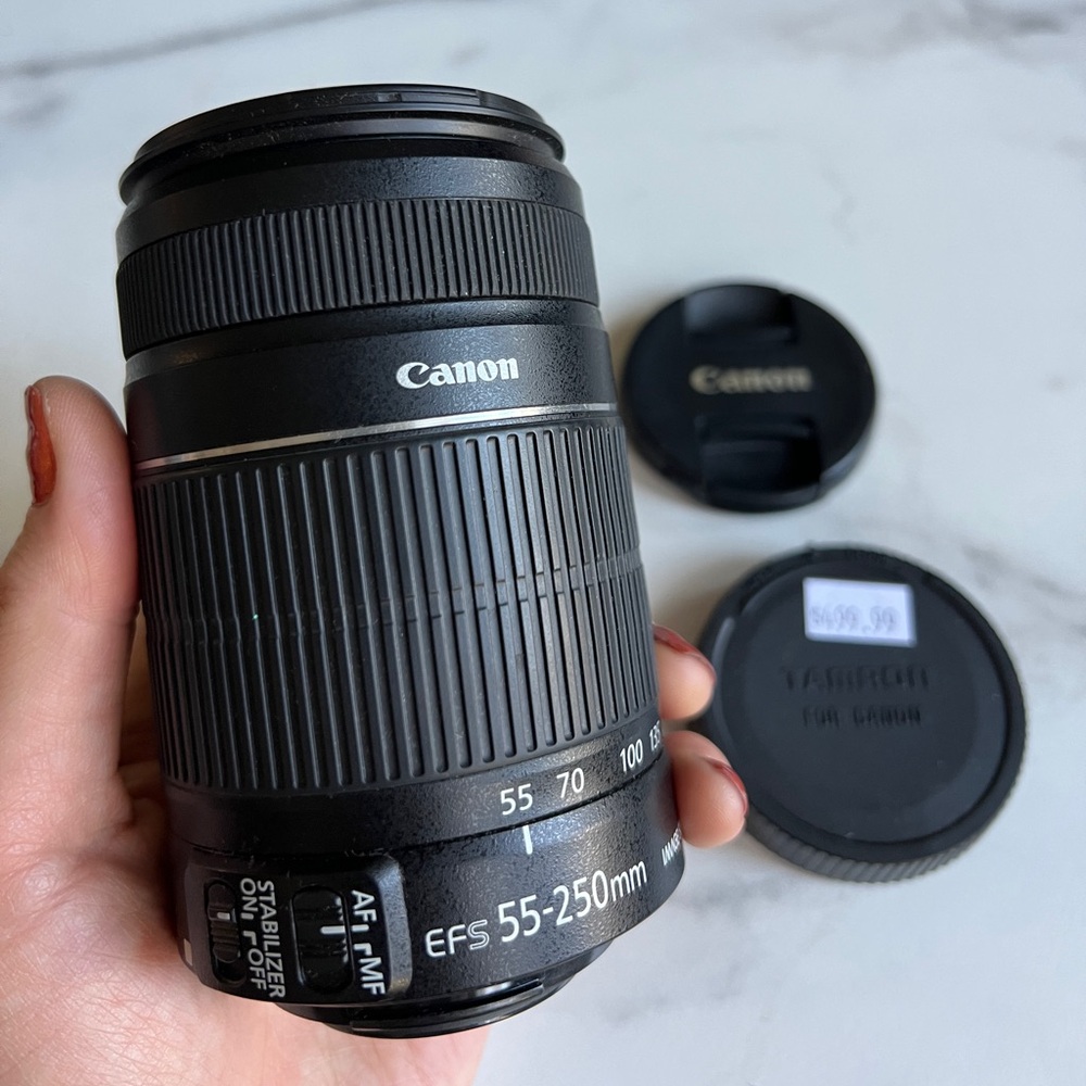 Canon EF-S 55-250mm f/4-5.6 IS Camera Lens